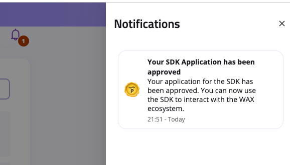 approval notification