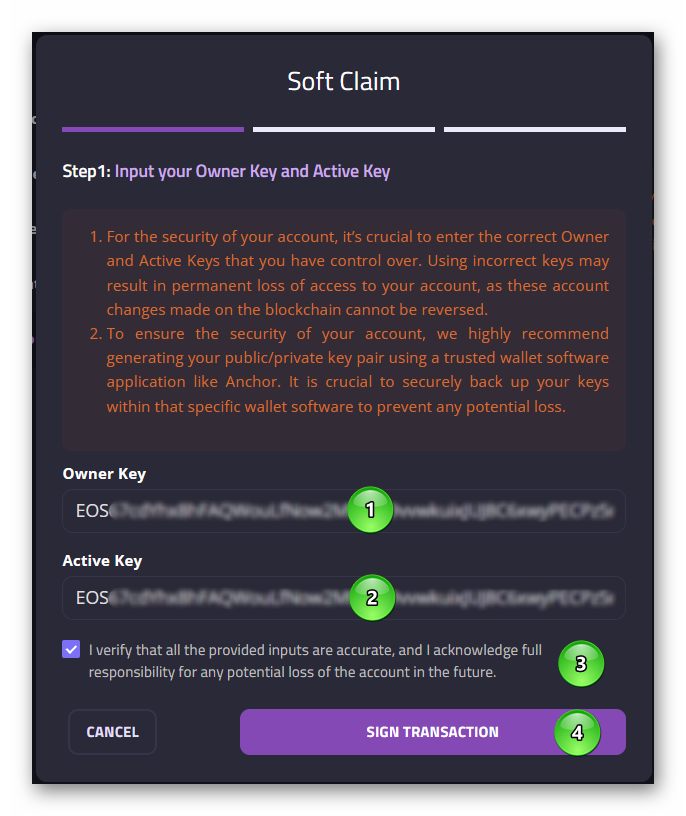 My Cloud Wallet Soft Claim Process